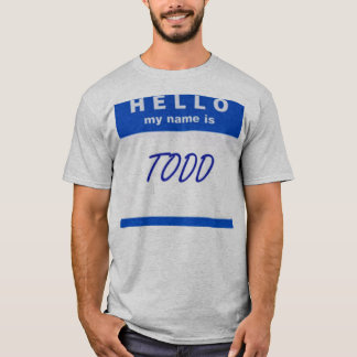 こんにちは私の名前はあります Tシャツ