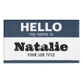 こんにちは私の名前はカスタマイズ看護学生ナース 名札 (正面)
