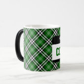 こんにちは私の名前はコーチ名タグスポーツチームおもしろい モーフィングマグカップ (正面左)