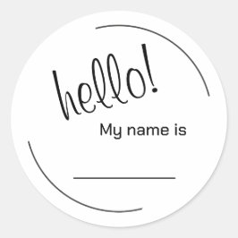 こんにちは私の名前はシール ラウンドシール