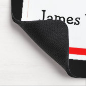 こんにちは私の名前はステッカー マウスパッド (コーナー)