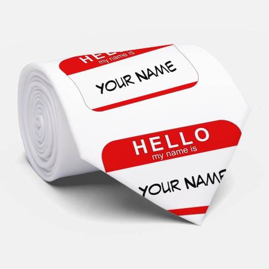 こんにちは私の名前はタイです ネクタイ (ロール)