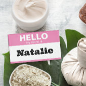 こんにちは私の名前はパーソナライズされたベビー磁気 名札