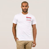 こんにちは私の名前はプールの男の子です Tシャツ (正面フル)