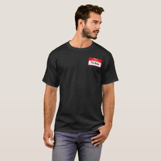 こんにちは私の名前はボスです Tシャツ