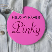 こんにちは私の名前は小さいです 缶バッジ (インサイチュ)