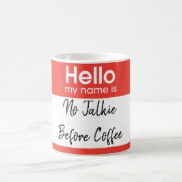 こんにちは私の名前は次のとおりです: カスタム コーヒーマグカップ