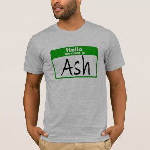 こんにちは私の名前は灰です Tシャツ