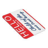 こんにちは私の名前は真の王の子である マグネット (右側)