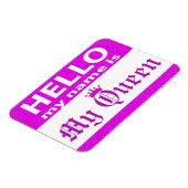 こんにちは私の名前は私の女王 マグネット (左側)