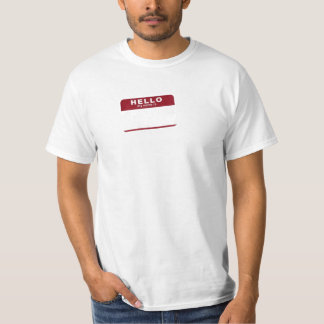 こんにちは私の名前は空白のです Tシャツ