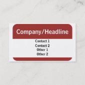 こんにちは私の名前は、あなたの名前あります 名刺 (裏面)