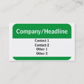 こんにちは私の名前は、あなたの名前あります 名刺 (裏面)