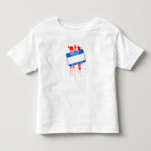 こんにちは私の名前は…ボーイズ・幼児Tシャツ トドラーTシャツ