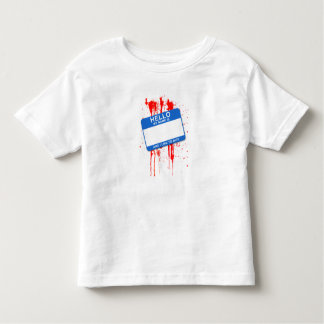 こんにちは私の名前は…ボーイズ・幼児Tシャツ トドラーTシャツ