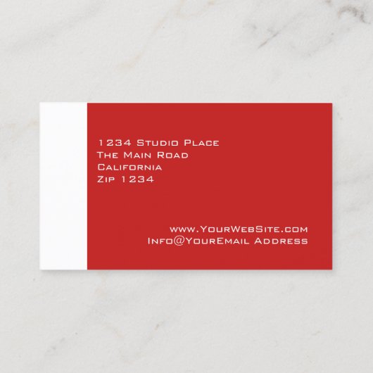 こんにちは私の名前は 名刺 (裏面)