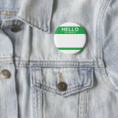 こんにちは私の名前は-緑です 缶バッジ (インサイチュ)