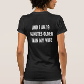 こんにちは私の名前はburthaです tシャツ (裏面)