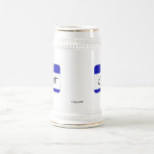 こんにちは私の名前はGarrettはです(青い) ビールジョッキ (中央)
