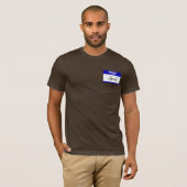 こんにちは私の名前はJaredはです(青い) Tシャツ (正面フル)