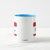 こんにちは私の名前はRhiannonはです(赤い) マグカップ (中央)