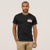 こんにちは私の名前はSophieはです(赤い) Tシャツ (正面フル)