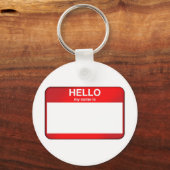 こんにちは私の名前… キーホルダー (正面)