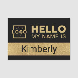 こんにちは私の名前 – ビジネスカスタム従業員名 名札