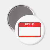 こんにちは私の名前… マグネット (正面/裏面)