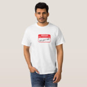 こんにちは私の名前.... Tシャツ (正面フル)