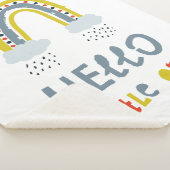 こんにちは私の小さな虹 シェルパブランケット (3/4)