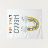 こんにちは私の小さな虹 タペストリー (正面(横))