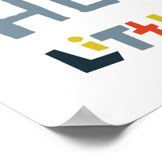 こんにちは私の小さな虹 ポスター (角)