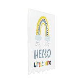 こんにちは私の小さな虹 メタルプリント (3/4)