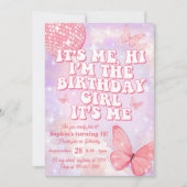 こんにちは私の誕生日16誕生日 招待状 (正面)