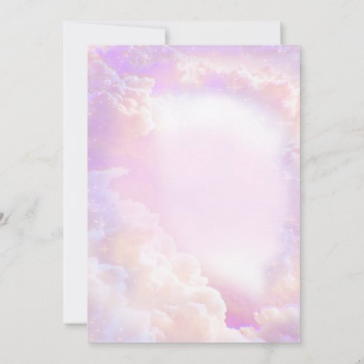 こんにちは私の誕生日16誕生日 招待状 (裏面)