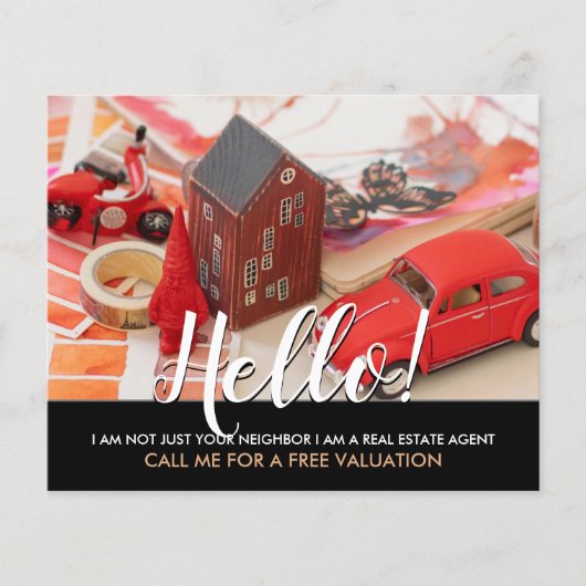 こんにちは私はあなたの隣人ではない実在不動産エージェントFly チラシ (正面)