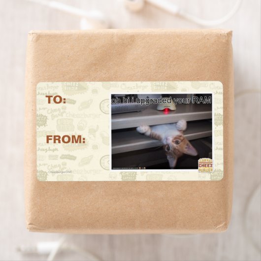 こんにちは私はあなたのRAMをアップグレードした ラベル (インサイチュ)