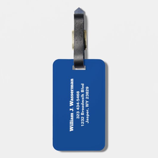 こんにちは私はあなたは探してカスタム写真 ラゲッジタグ (裏面縦)