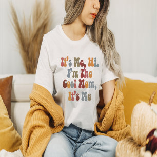 こんにちは私はクールお母さん Tシャツ