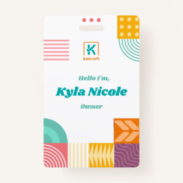 こんにちは私はバックバッジで緊急ラベルとbagde 2 バッジ