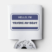 こんにちは私は私の最高のクーラーボックス 缶クーラー (裏面)