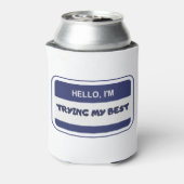 こんにちは私は私の最高のクーラーボックス 缶クーラー (缶裏面)