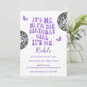 こんにちは私は私の誕生日時代誕生日招待状 招待状 (スタンド正面)