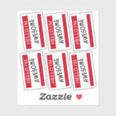 こんにちは私は素晴らし6のセット シール (シート)