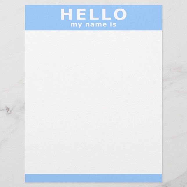 こんにちは私は… (正面)