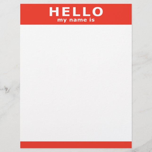 こんにちは私は… (正面)