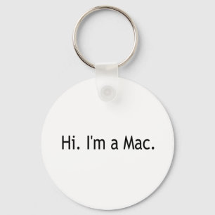 こんにちは私はMacです キーホルダー
