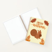 こんにちは秋かわいい🤎🍂🍁🥨 ノートブック (内部)