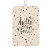 「こんにちは秋」 カーエアーフレッシュナー (裏面)